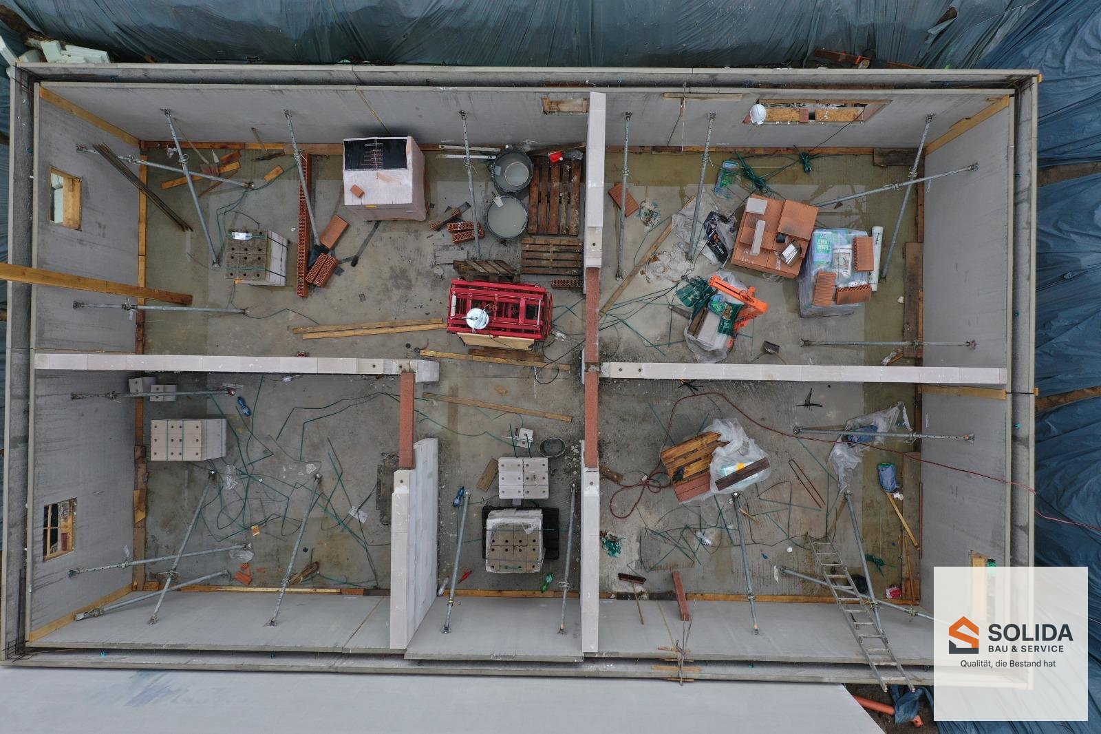 Stahlbeton – Schalungsarbeiten